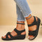 Orthopedic Walking Sandals - Synthetic & Textile Comfort