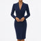 Ginevra Tailored Midi Dress