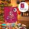 24 Day Doll Advent Calendar with Miniature Baking Accessories, Holiday Drinks and Festive Decor - Christmas Countdown Set
