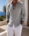 Men's Breathable Long-Sleeve Summer Shirt