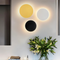 Hadro Round LED Wall Sconce - Modern Indoor Lighting for Living Rooms