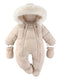 Frosty Baby Romper – Luxury Winter Hooded Suit for the Coldest Months
