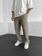 Comfortable Ribbed Spandex Trousers
