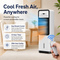 4-in-1 Portable Air Conditioner with Remote Control
