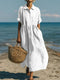 Button Shirt Dress