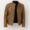 Brodie | Men’s Premium PU Leather Jacket with Stand-Up Collar