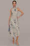 Floral Burnout Midi Dress