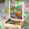 WOODTRIX - Eco-Friendly Wooden Tetris Puzzle for All Ages