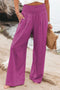 Women's High-Waisted Wide-Leg Trousers