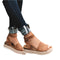 Women's Summer Platform Sandals | Adjustable Ankle Strap