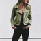 Women's Suede Biker Jacket Premium Retro Moto Style Outerwear