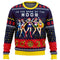 Funny Ugly Christmas Sweater – Men's Novelty Character Print Long Sleeve Pullover