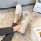 Plush Moccasin Slippers with Non-Slip Sole - Cozy Home Footwear