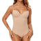 Women's Bodysuit with Underwire Cups and Adjustable Straps