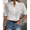 Premium Cotton Women's Blouse - Elegant and Comfortable