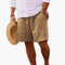 Men's Shorts with Side Pockets and Drawstring
