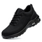 Men's Air Cushion Safety Shoes with Steel Toe and Anti-Slip Sole