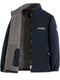 Julius Men's Outdoor Fleece Jacket – Soft, Warm & Lightweight with Protective Collar