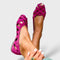 Orthopedic Low Heel Criss-Cross Strap Sandals