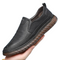 Men's Handmade Leather Loafers with Soft Cushioning Sole