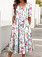 Floral Breezy Midi Dress