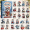 2026 Christmas Advent Calendar for Dogs 24-day Countdown With a Husky Theme For Dog Lovers