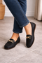Women's Chain Detail Slip-on Loafers