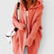 Women's Knee-Length Hooded Cardigan