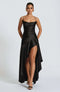 Women's Asymmetric Spaghetti Strap Maxi Dress