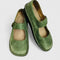 Leather Mary Jane Flats