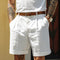 Stylish Linen and Cotton Shorts for Men - Milan