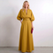 Short Sleeve A-Line Maxi Dress