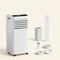 7,000 BTU Air Conditioner – Portable Air Conditioner and Dehumidifier with Window Mounting Kit, No Drilling Required