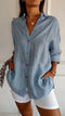 Lightweight Women's Shirt with Button Closure