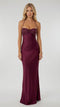 Jade Sequin Maxi Dress - Burgundy