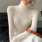 Women's Elegant Long-Sleeve Turtleneck Sweater | Sophisticated Knit