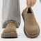 Women's Fur Lined Loafers with Wide Toe Box and Thick Non-Slip Sole | Comfortable Padded Walking Shoes for Everyday Wear