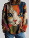 Artistic Cat Sweater