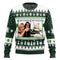 Unisex Funny Christmas Sweater – Screaming Cat Meme Graphic Holiday Pullover