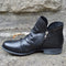 Julie - Leather Boots with Zipper